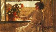 Childe Hassam Summer Evening Spain oil painting reproduction